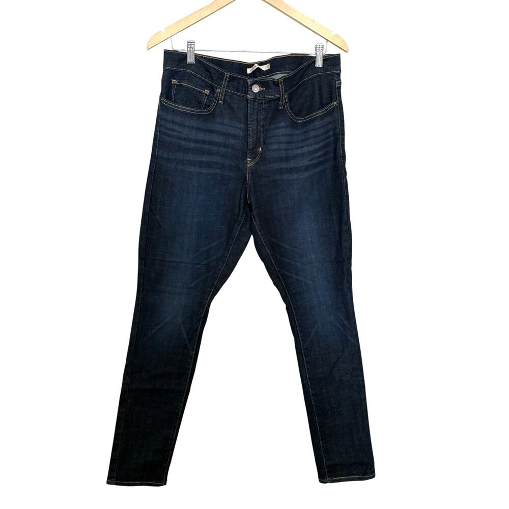 Levi’s 311 Shaping Skinny Jeans 32 Dark Wash Mid Rise‎ Stretch Denim Y2K